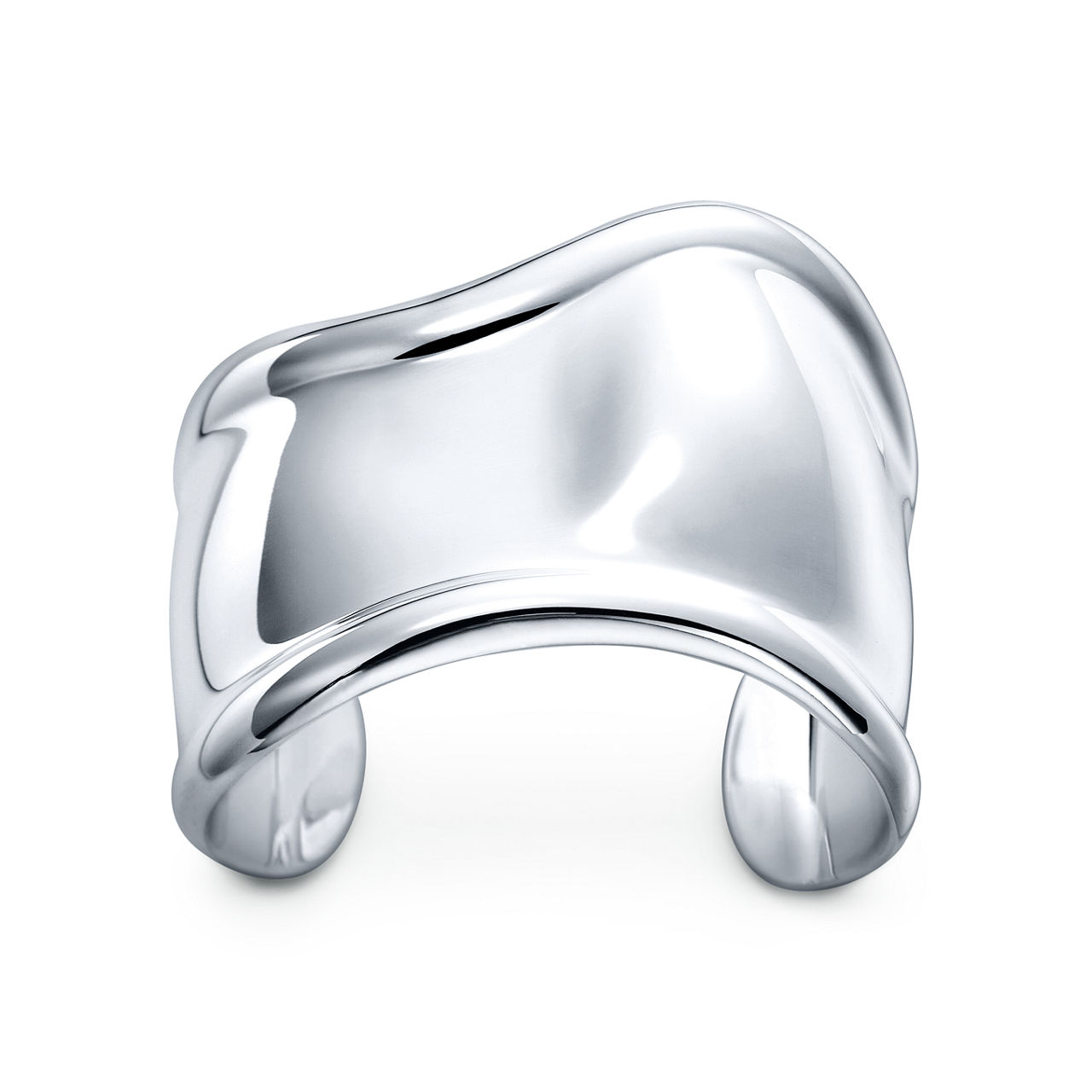 Elsa Peretti®:Small Bone Cuff in Sterling Silver image number 0