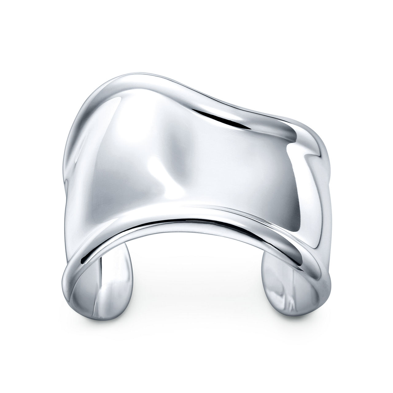 Kleiner Bone Cuff in Sterlingsilber