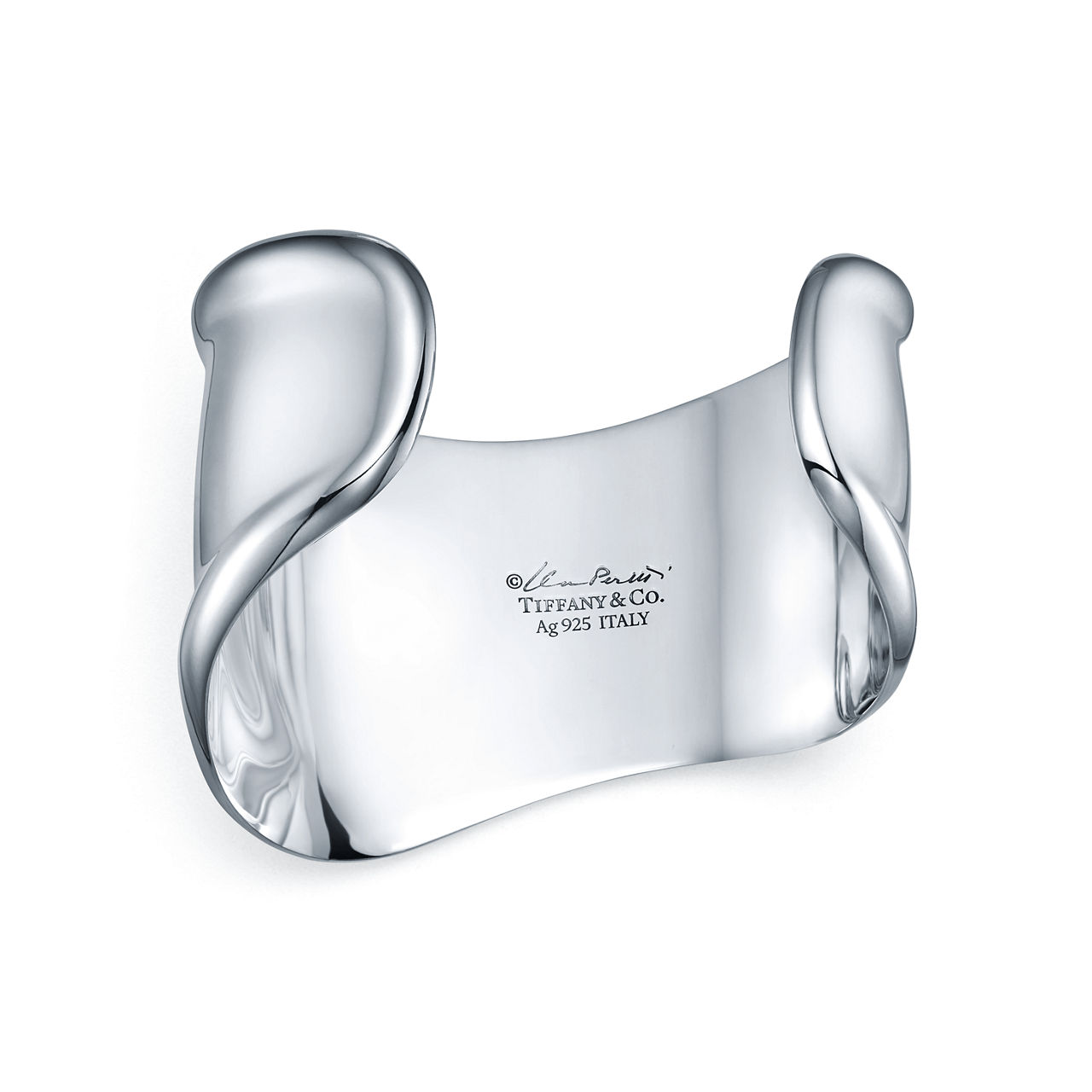 Collezione Elsa Peretti®:Bracciale Bone piccolo in argento numero immagine 3