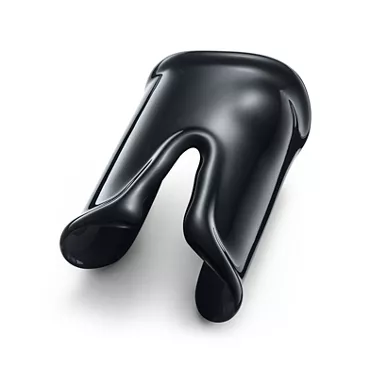 Elsa Peretti®:Large Bone Cuff in Black Finish over Copper, 2