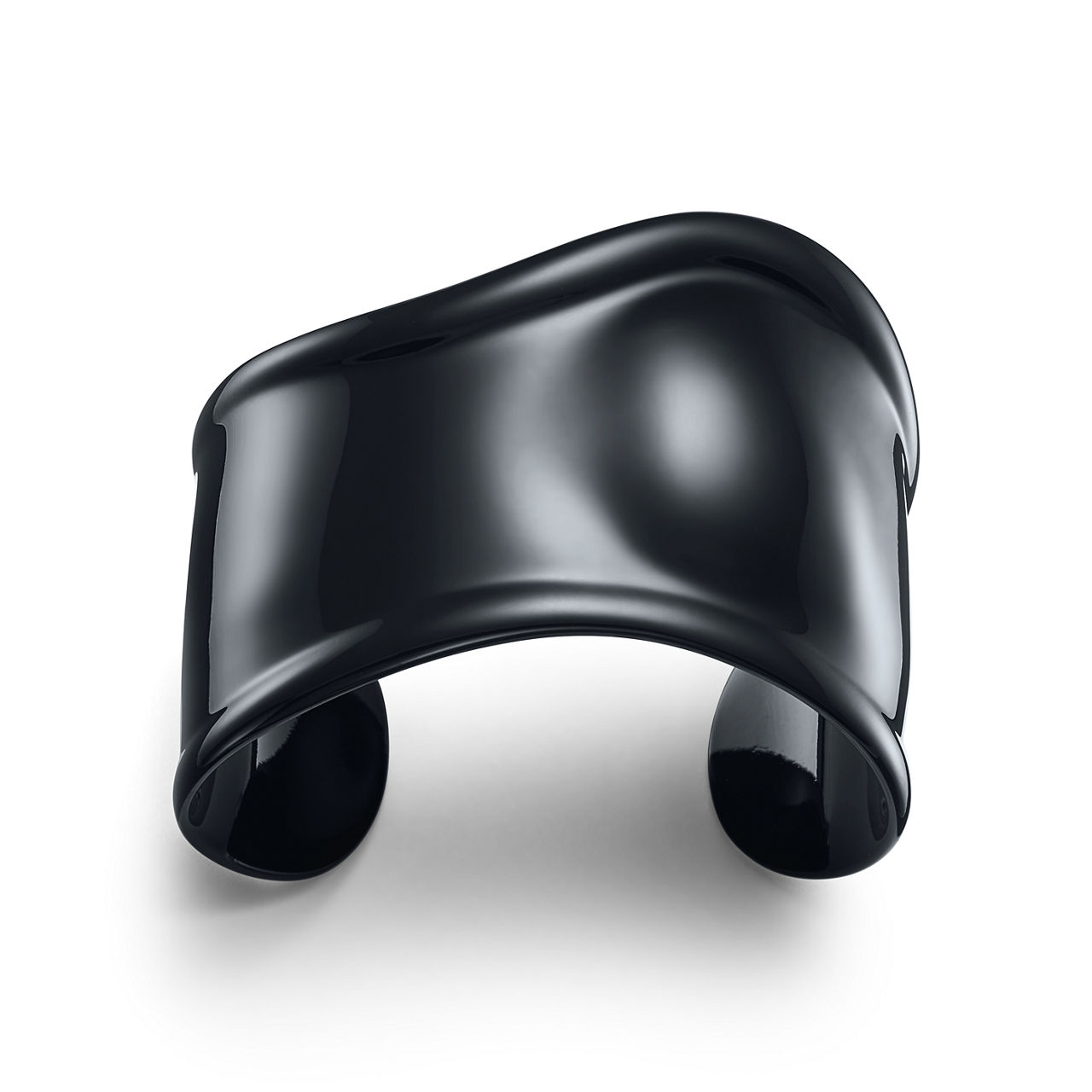 Elsa Peretti®:Small Bone Cuff in Black Finish over Copper image number 0