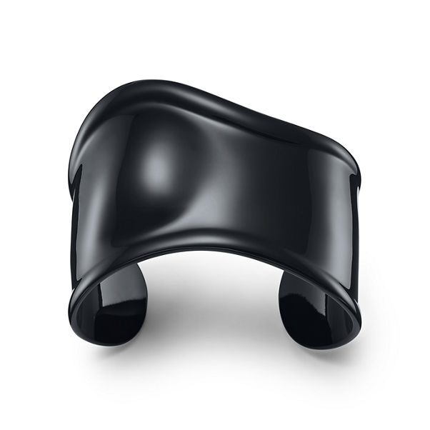 Elsa Peretti®:Small Bone Cuff in Black Finish over Copper