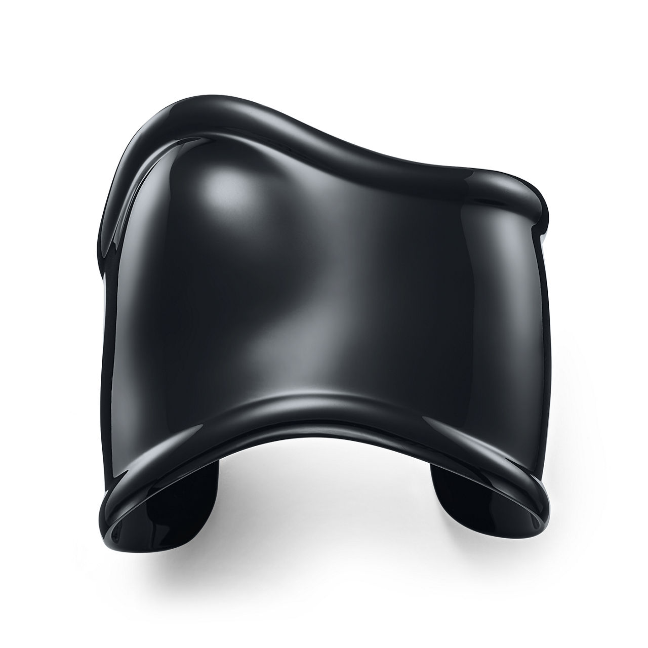 Elsa Peretti®:Medium Bone Cuff in Black Finish over Copper image number 0