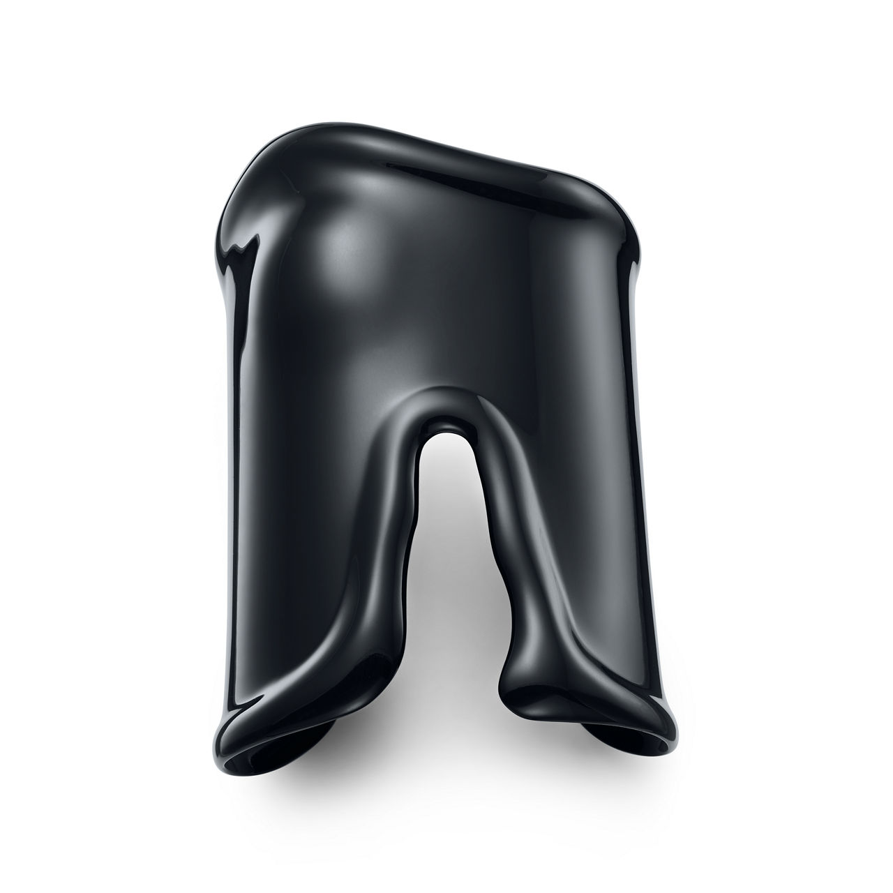 Elsa Peretti®:Large Bone Cuff in Black Finish over Copper image number 0