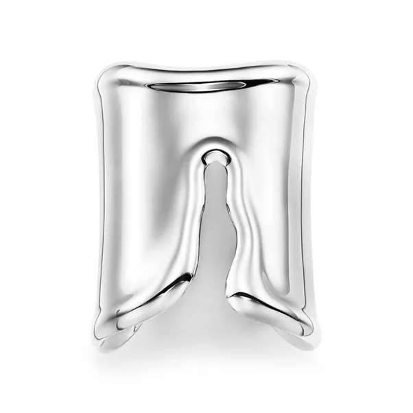 Split Cuff in Sterlingsilber, Large