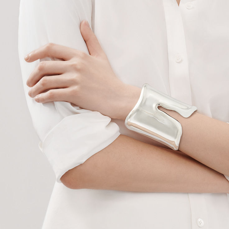 Elsa Peretti®:Split Cuff in Sterlingsilber, Large Bildnummer 1