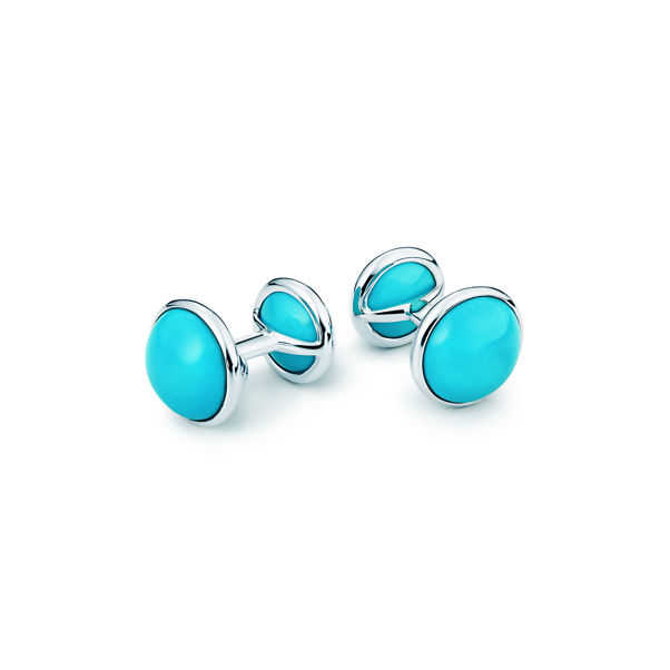 Elsa Peretti®:Cabochon Cuff Links 