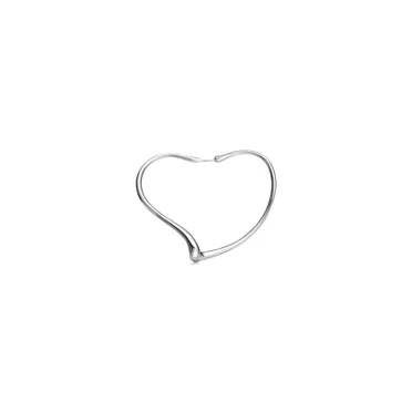 Elsa Peretti®:Open Heart Hoop Earrings, 3