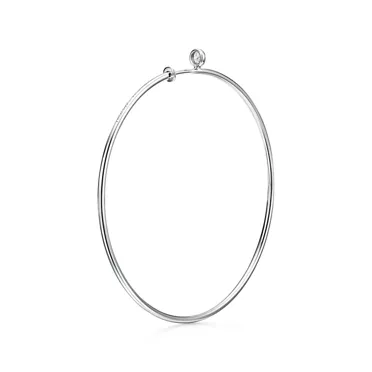 Elsa Peretti&reg;: pendientes en forma de aro con diamantes , 3