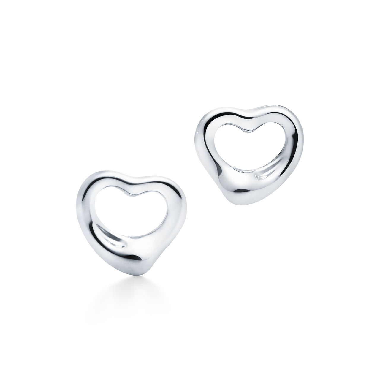 Elsa Peretti®:Open Heart Ohrstecker in Silber, 11 mm Bildnummer 0