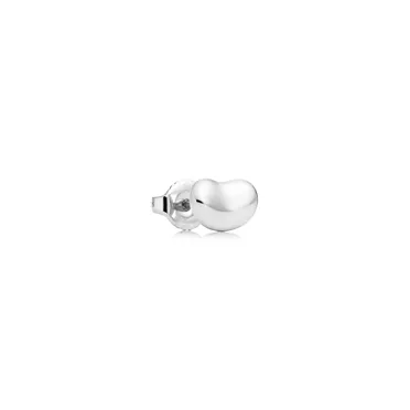 Elsa Peretti®:Bean® design Earrings in Sterling Silver, 9 mm, 2