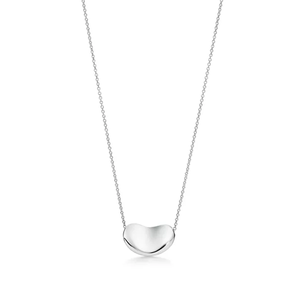 Bean Design Anhänger in Sterlingsilber, 18 mm