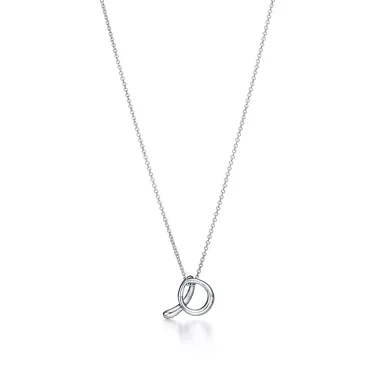 Elsa Peretti®:Small Alphabet Pendant in Sterling Silver, 2