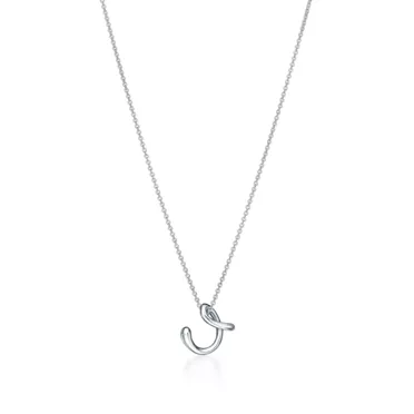 Collezione Elsa Peretti&reg;:Pendente Alphabet piccolo in argento, 2