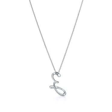 Collezione Elsa Peretti&reg;:Pendente Alphabet piccolo in argento, 2