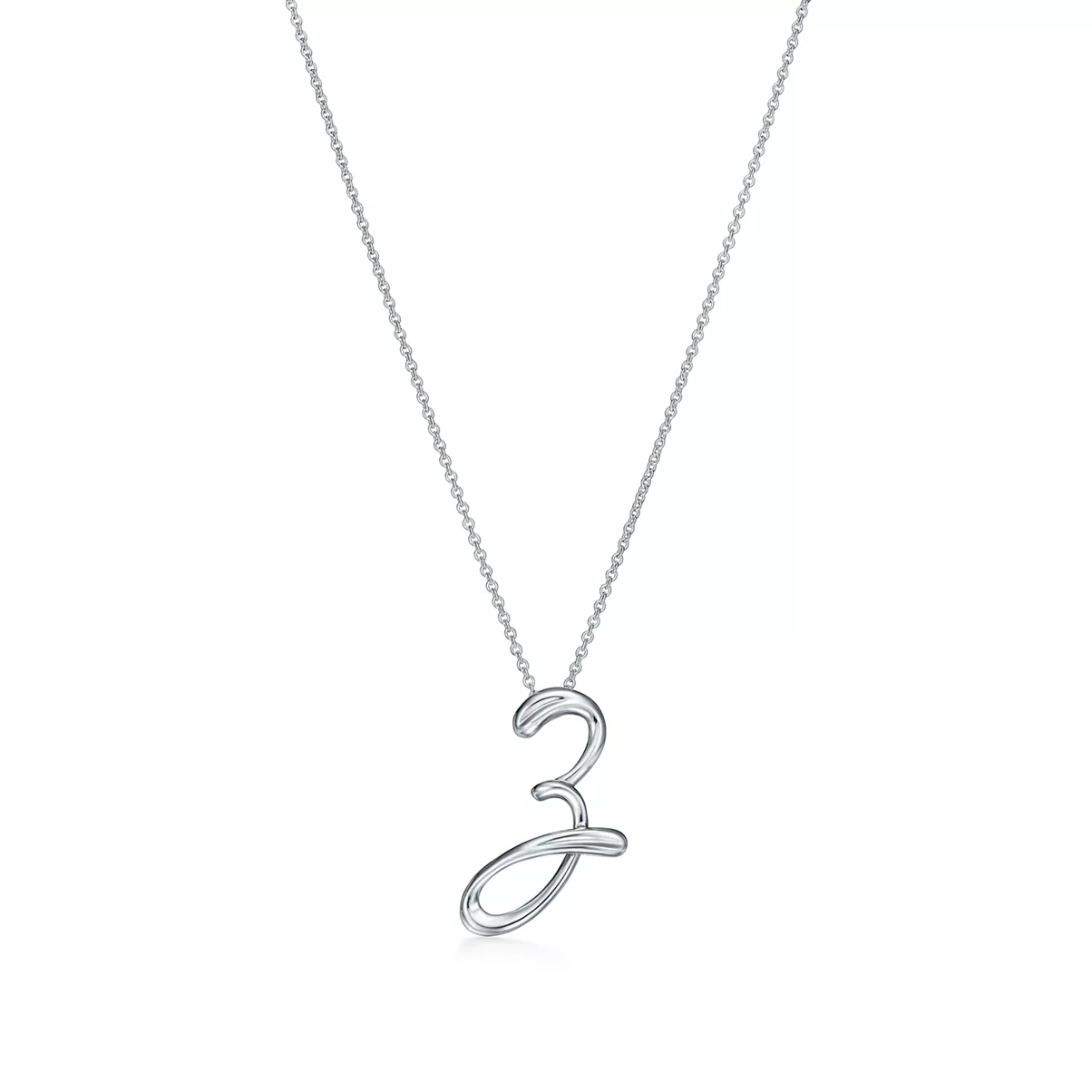 Pendente Alphabet piccolo in argento