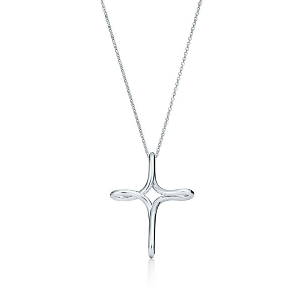 Elsa Peretti®:Infinity Cross Pendant 