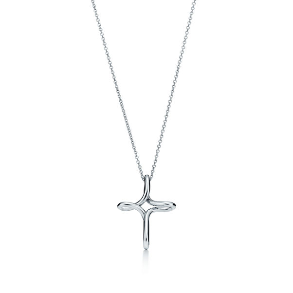 Elsa Peretti®:Infinity Cross Pendant 