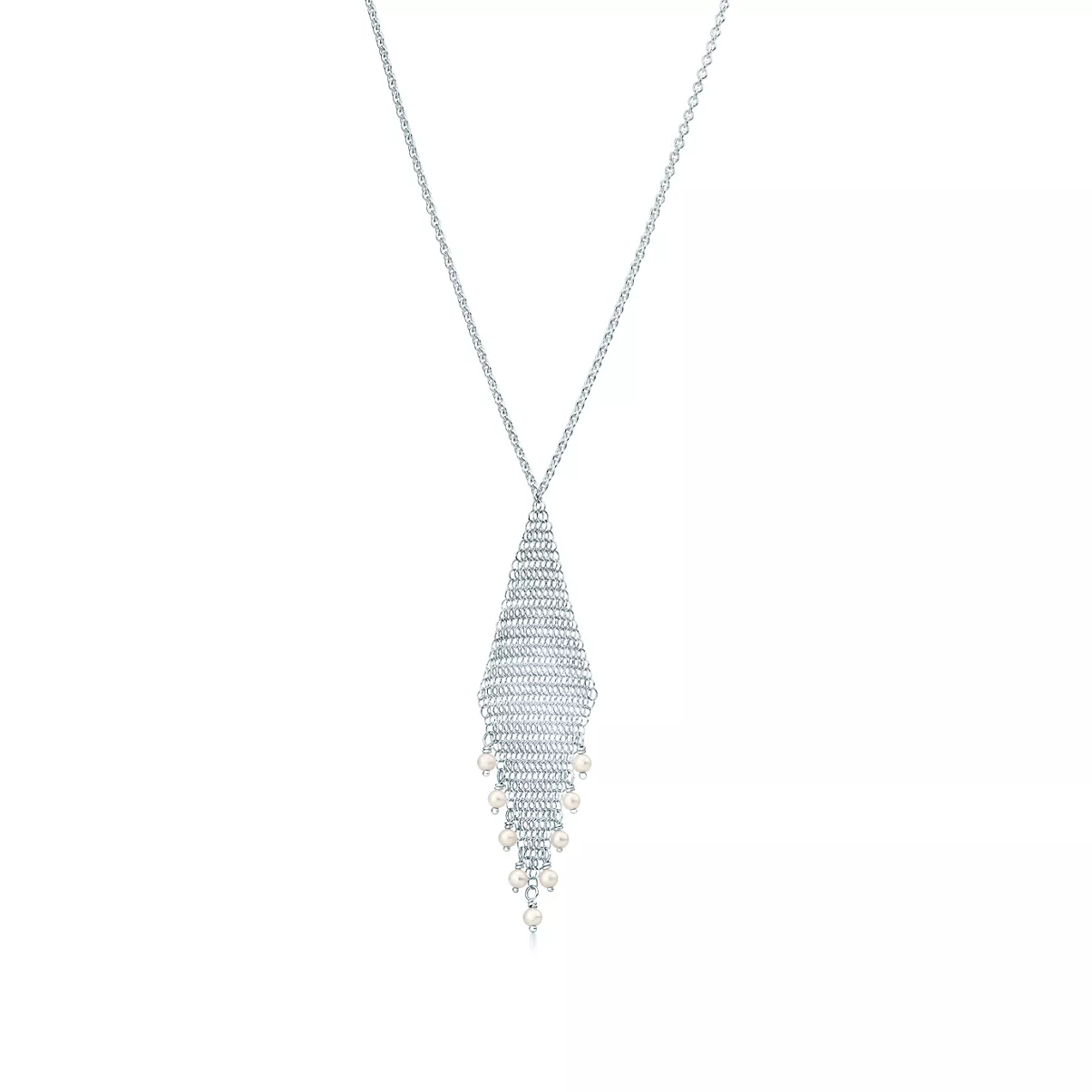 Mesh Fringe Pendant 