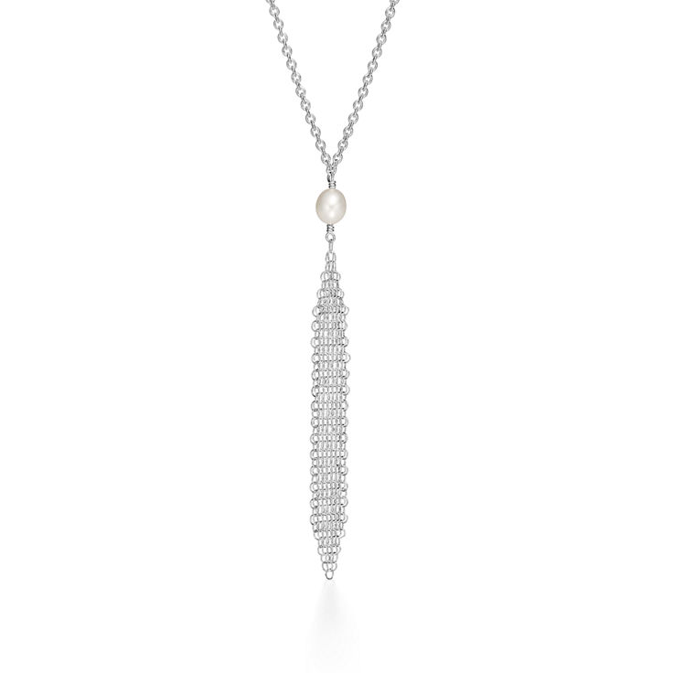 Elsa Peretti®:Mesh Tassel Pendant  image number 2