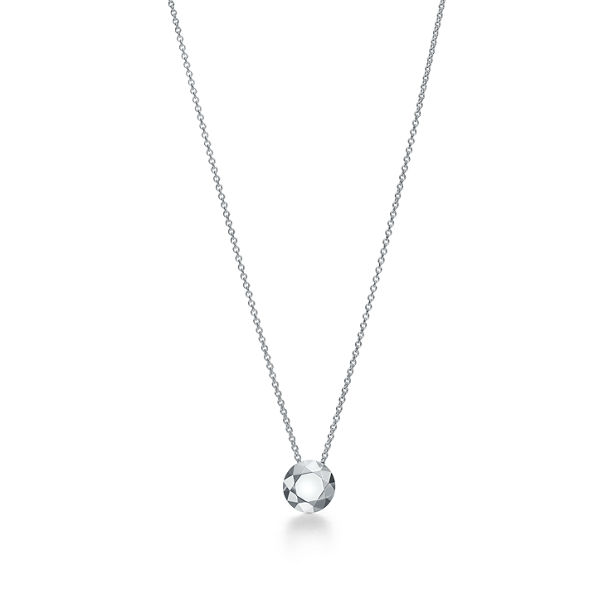 Elsa Peretti®:2 Carat Faceted Pendant in Silver