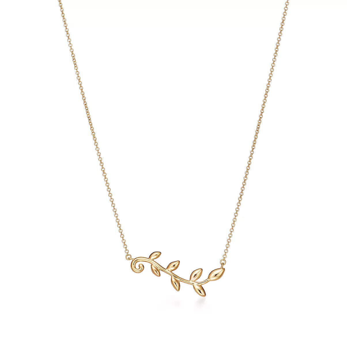 Olive Leaf Vine Pendant