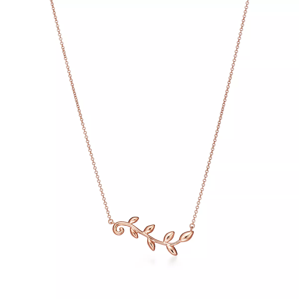 Olive Leaf Vine Pendant  