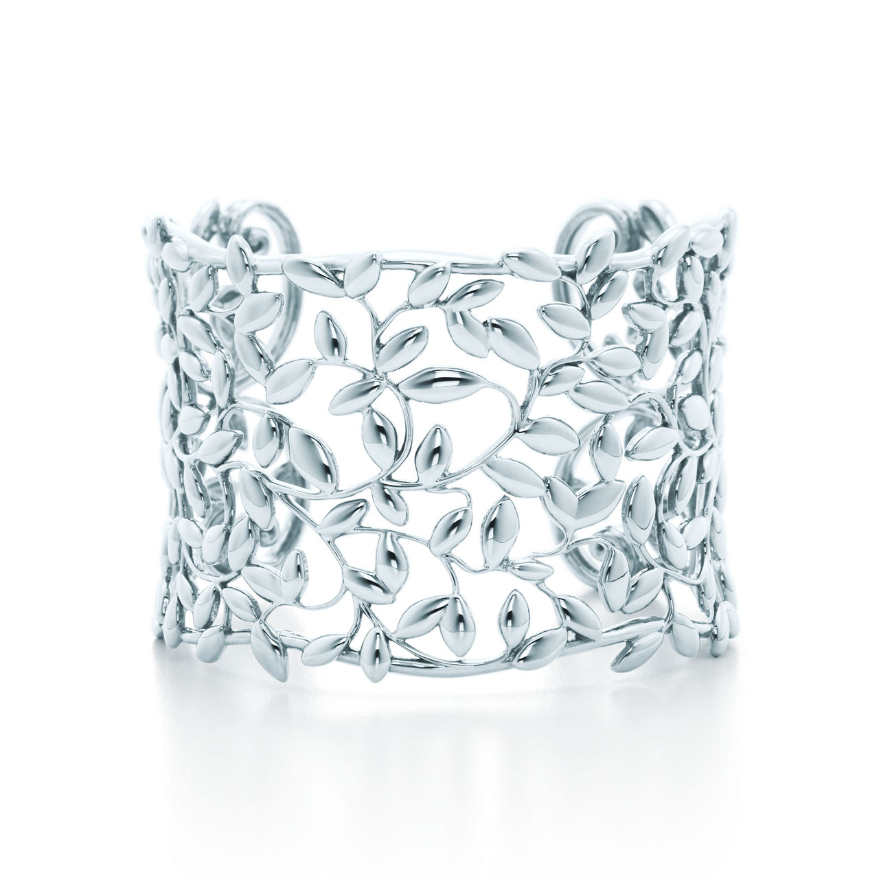  Manchette Olive Leaf Manchette en argent 925 millièmes, Olive Leaf par Paloma Picasso®. Small.
