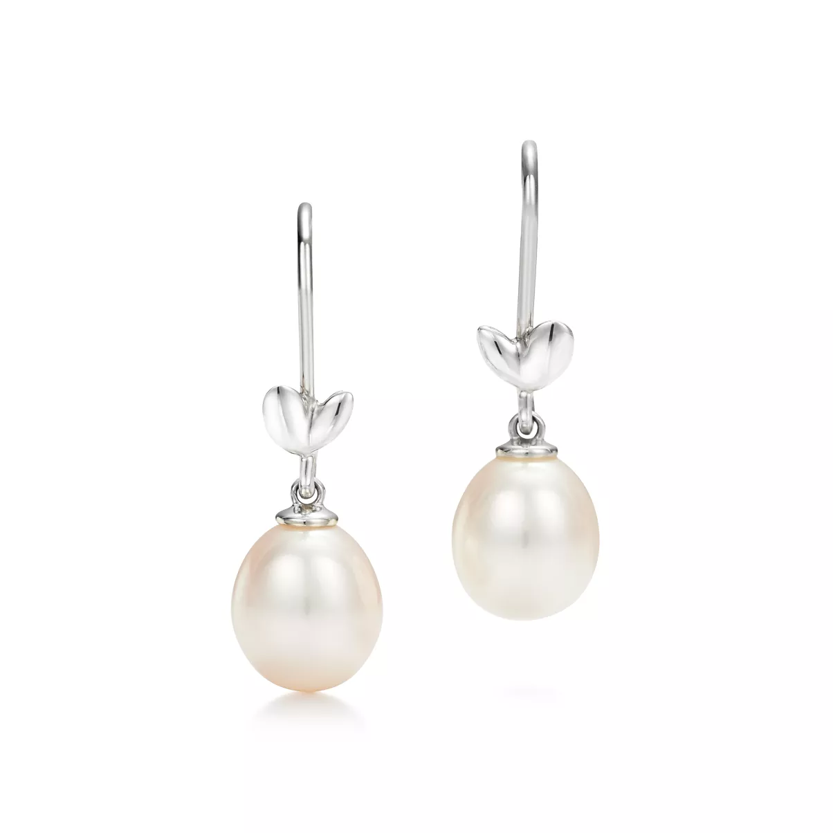 Olive Leaf Drop Earrings 