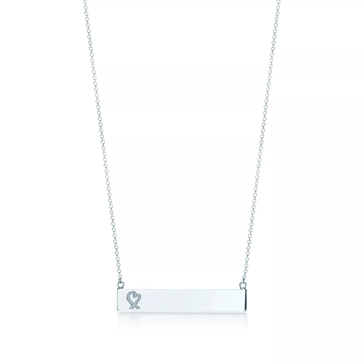 Loving Heart Bar Pendant