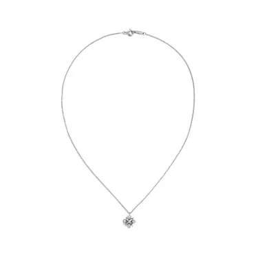 Sixteen Stone by Tiffany:Pendant in Platinum with Diamonds, 2