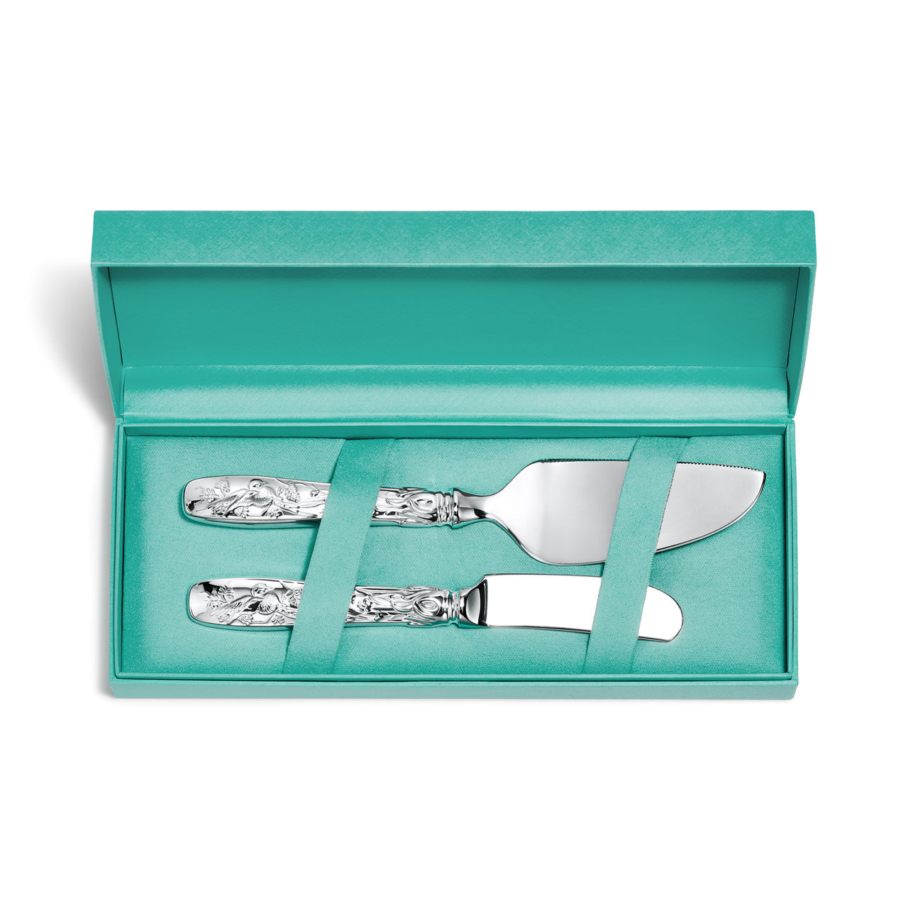 Tiffany & Co. シルバー　チーズサーバーセット Tiffany Jardin:Cheese Serving Set | Tiffany & Co. US