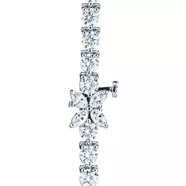 Tiffany Victoria®:Tennis Bracelet in Platinum with Diamonds, 3