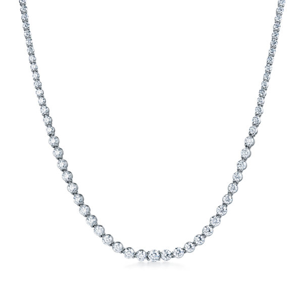 Tiffany Victoria®:Graduated Line Necklace 