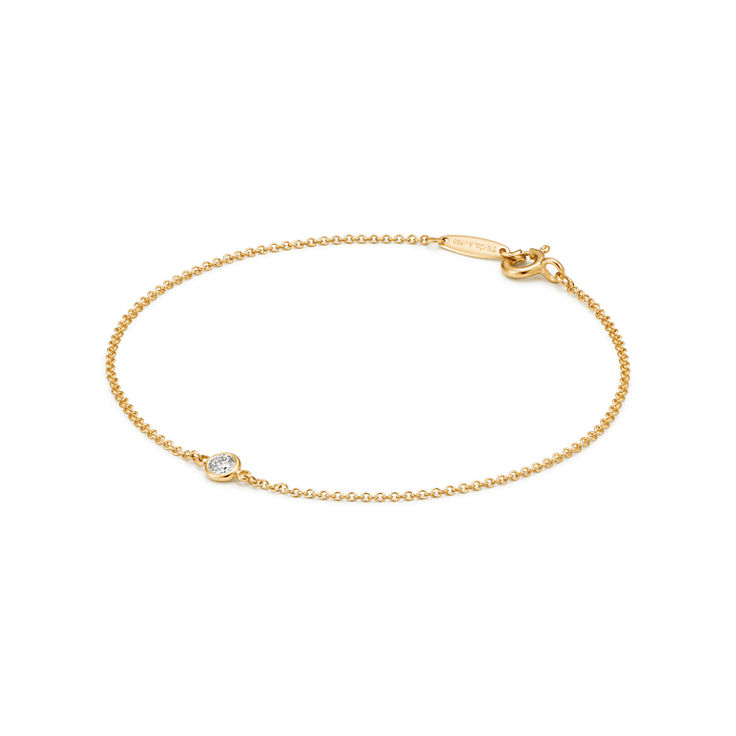 Elsa Peretti®:Diamonds by the Yard® Armband mit einem Diamanten in Gelbgold Bildnummer 2