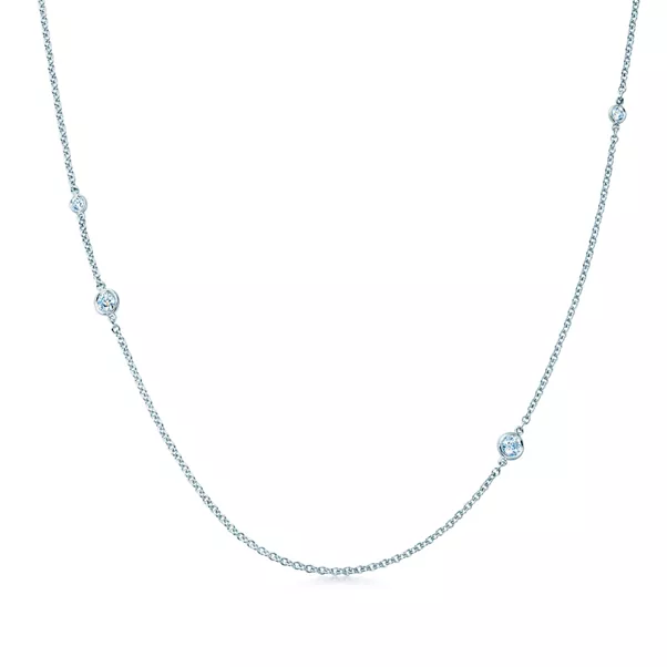  collar tipo rocío de Diamonds by the Yard® 