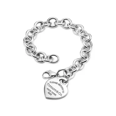 Return to Tiffany&trade;:Armband mit Herzanh&auml;nger in Silber, 3