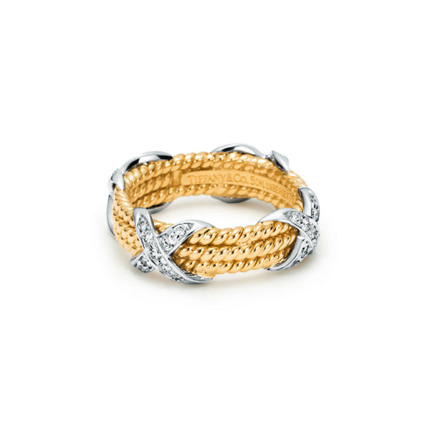 Tiffany & Co. Schlumberger:Rope dreireihiger Kreuzring 