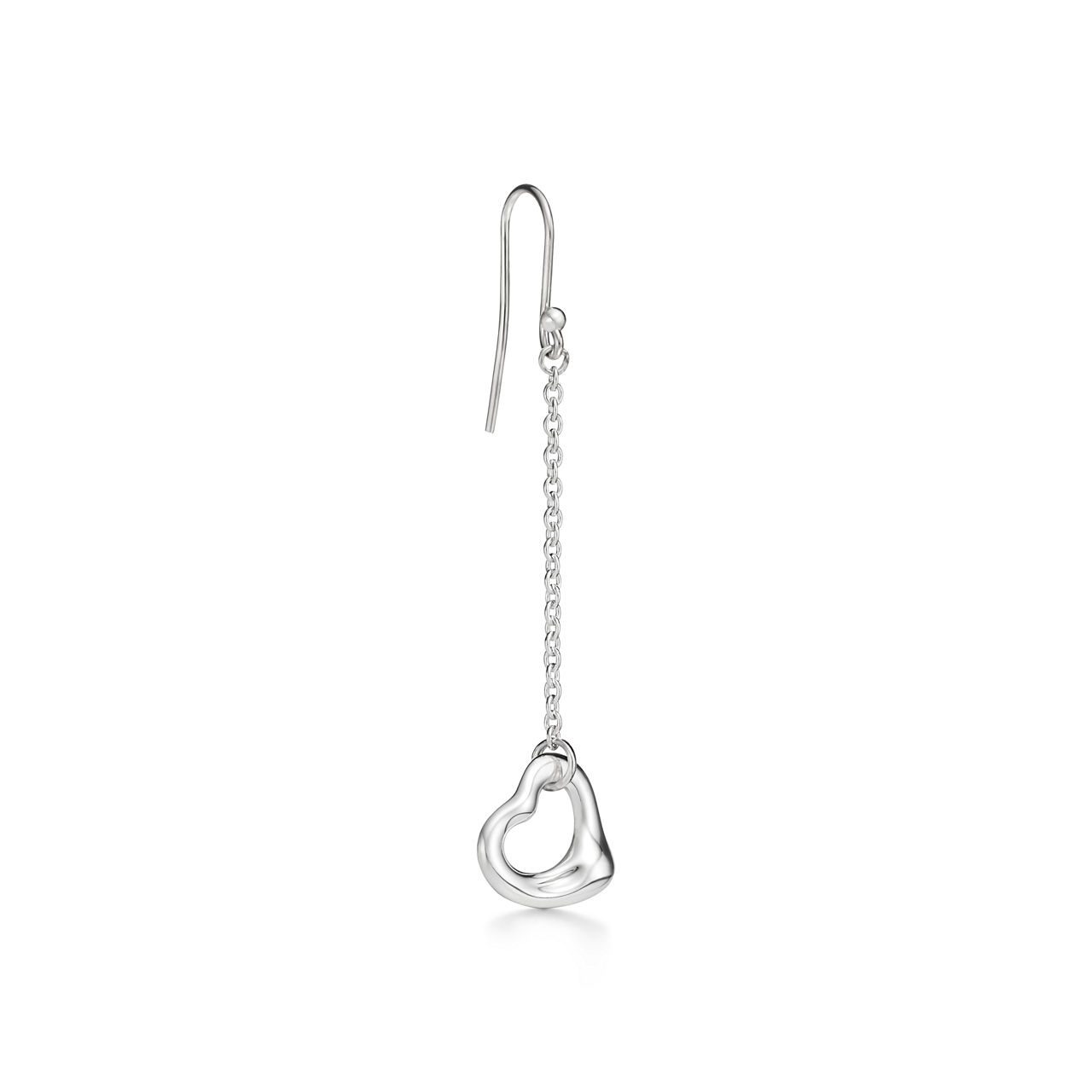 Elsa Peretti®:Open Heart Drop Earrings image number 2