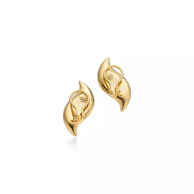 Elsa Peretti®:Feather Ear Clips, 4