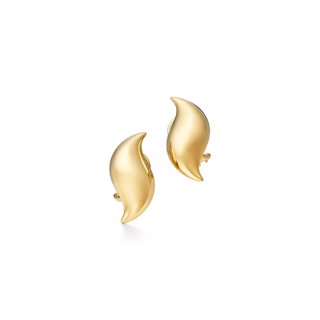 Elsa Peretti®:Feather Ear Clips image number 0
