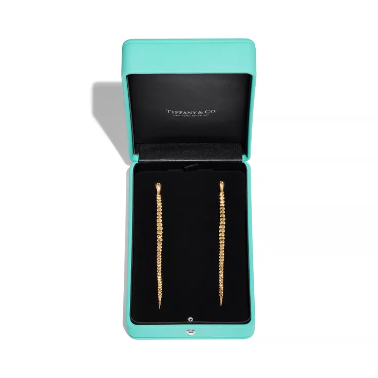 Elsa Peretti®:Snake Earrings in Yellow Gold, 4
