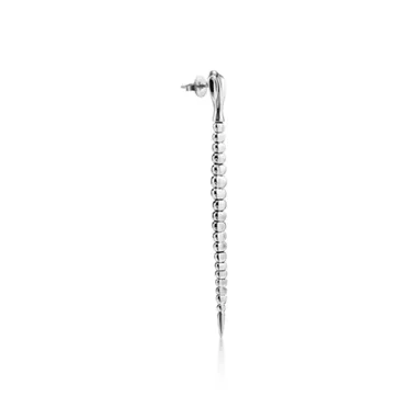 Elsa Peretti®:Snake Earrings in Sterling Silver, 2