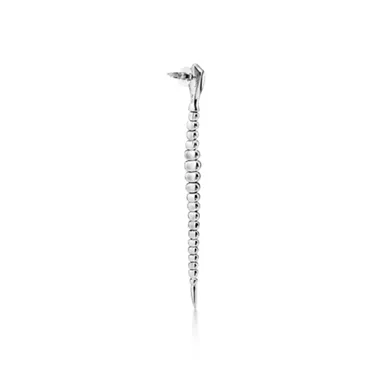 Elsa Peretti®:Snake Earrings in Sterling Silver, 3