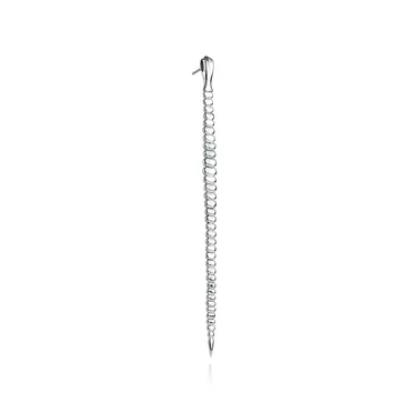 Elsa Peretti®:Snake Earrings in Sterling Silver, 2