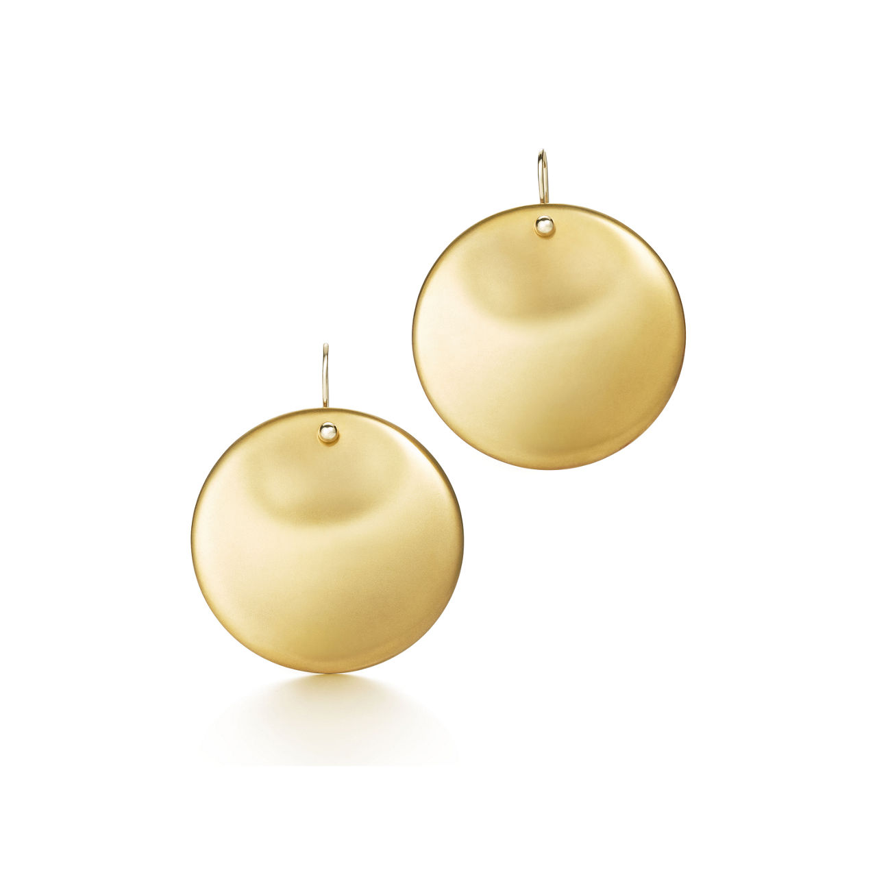 Round Hook Earrings