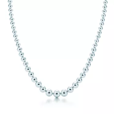 Tiffany HardWear:Graduated Ball Necklace in Sterling Silver, 2