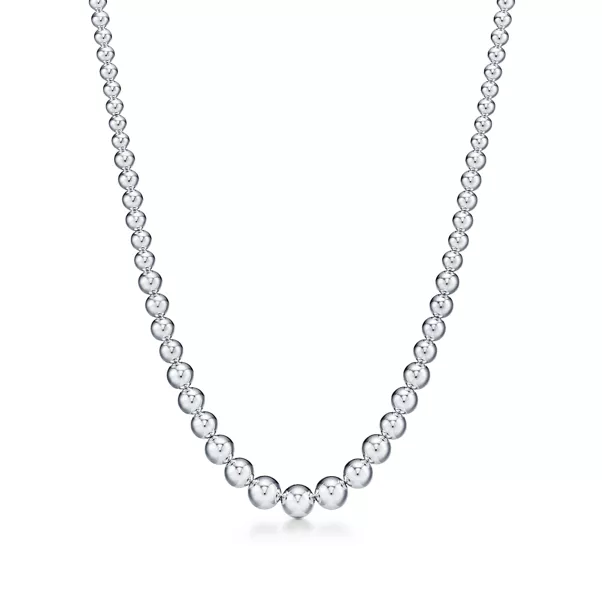 Collana Ball a gradazione in argento