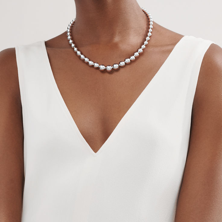 Tiffany HardWear:Graduated Ball Necklace  image number 1