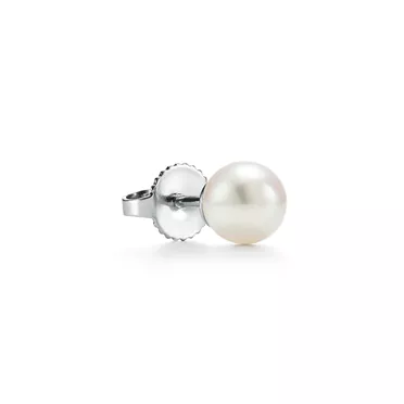 Collezione Tiffany Signature&reg; Pearls:Orecchini in oro bianco, 6-6,5 mm, 2